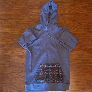 Blue men’s hoodie
